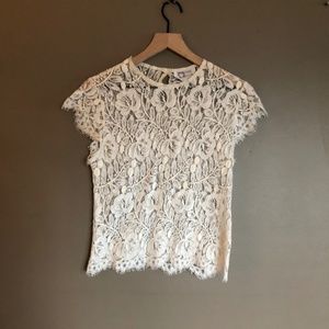 Vintage Anne Klein lace top
